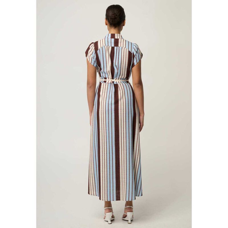 OnceWas Cattleya Smock Detail Maxi Dress image number 1